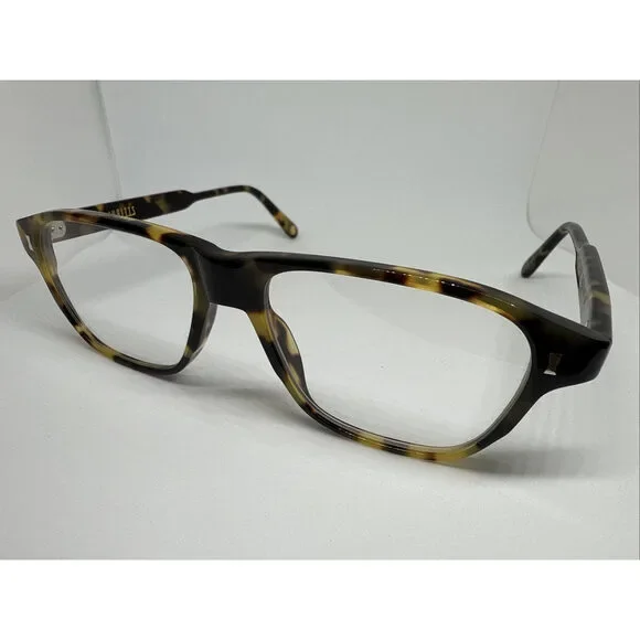 Cubitts Charlton Black Brown Camo Frame 53mm Eyeglasses